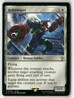 Helitrooper 22 NM MTG FINAL FANTASY Commander Magic - Image 1