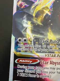 Pokemon TCG Darkrai Vstar JUMBO CARD Astral Radiance 099/189 Holo Ultra Rare. - Image 3