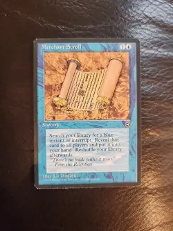 Merchant Scroll - Homelands Regular MTG 1995 NM - Image 1