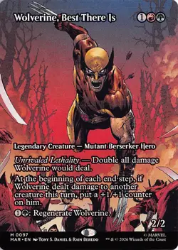 Wolverine, Best There Is (Borderless) M Marvel Universe Eternal-Legal 97 NM - Image 1