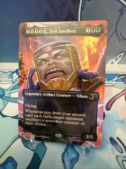 M.O.D.O.K., Evil Intellect (Borderless) - Marvel Super Heroes Regular - Mtg - Image 3