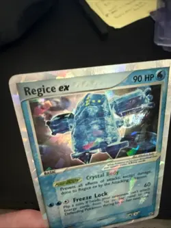 Regice Ex Hidden Legends 97/101 Holo Rare Pokemon TCG Nintendo Cracked Ice LP-NM - Image 2