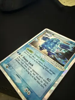 Regice Ex Hidden Legends 97/101 Holo Rare Pokemon TCG Nintendo Cracked Ice LP-NM - Image 4