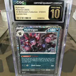 Hydreigon Pokemon M24 En-Mcdonald's Collection #010 PRESTINE 10 - Image 1