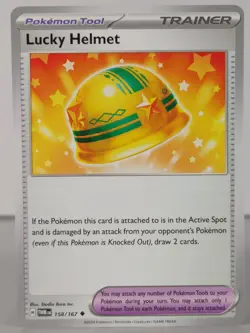 Lucky Helmet - Twilight Masquerade - 158/167 - singles - Pokemon TCG - U - Image 3