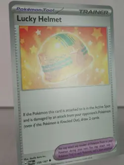 Lucky Helmet - Twilight Masquerade - 158/167 - singles - Pokemon TCG - U - Image 4