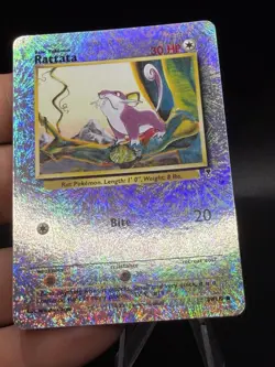 Pokemon Card - Rattata 89/110 Legendary Collection Reverse Holo LP+ HQ3 - Image 2