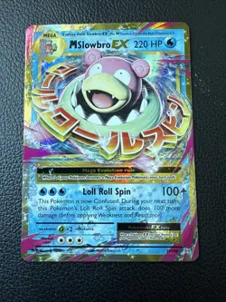 Pokemon TCG 2016 Mega M Slowbro EX 27/108 XY Evolutions Holo LP - Image 1