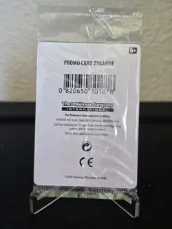 SEALED Zygarde 072/131 Cosmos Holo Forbidden Light Legendary Stamp POKEMON 2017 - Image 2