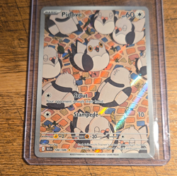 Pokemon TCG Pidove 148/086 Sv: Black Bolt Illustration Rare Holo Basic English - Image 1