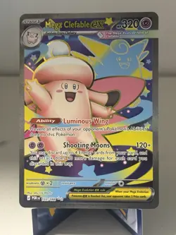 Pokemon TCG Mega Clefable Ex #103/088 Perfect Order - Image 1