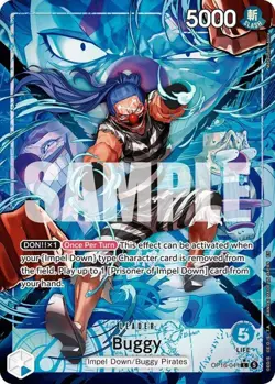 One Piece Buggy (Alternate Art) - OP16-041 - L - Foil, Near Mint The Time of Bat - Image 1