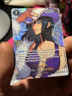One Piece CCG Ms. All Sunday (SP) OP14-084 SR - The Time of Battle (OP16) - Image 3