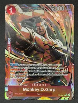 One Piece Carrying On His Will - Monkey.D.Garp OP13-016 Rare Alternate Art - Image 1