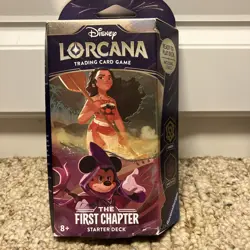 Disney Lorcana The First Chapter Starter Deck Set of 3 Factory Sealed - Image 2
