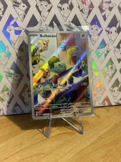 Pokemon TCG Bulbasaur 143/142 Stellar Crown Illustration Rare Card NM Condition - Image 1