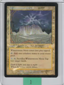 Wintermoon Mesa Played FOIL * Prophecy * MTG Magic the Gathering - Image 1