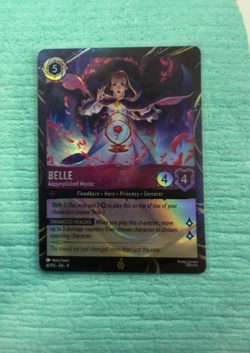 Belle - Accomplished Mystic 41 Disney Lorcana Promo Cards Holo - Image 1
