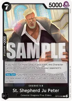 St. Shepherd Ju Peter OP13-084 R One Piece Carrying On His Will - Image 1