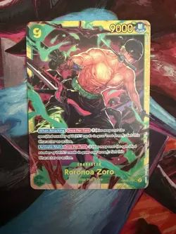 One Piece Card Game Zoro OP06-118 SEC - Wings of the Captain NM [ENGLISH] - Image 1