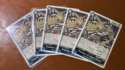 One Piece CCG Op16 Prisoner Of Impel Down Lot Of 5 - Image 1