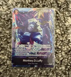 Bandai One Piece Card Game Monkey D. Luffy OP15-092 SP Alt Art Foil 7000 - Image 1