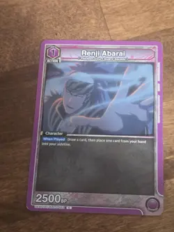 Union Arena TCG Renji Abarai BLC-2-052 BLEACH Vol 2 - Image 1
