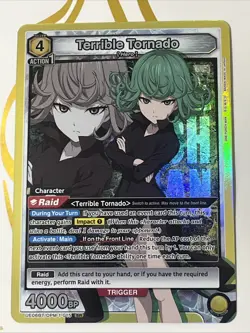 Union Arena Terrible Tornado(One Punch Man) UE06BT/OPM-1-015 Super Rare NM/M - Image 1