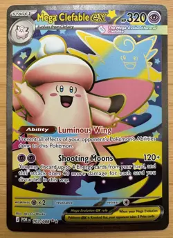 Pokemon TCG - Mega Clefable ex 103/088 Full Art - ME03 Perfect Order - NM - Image 1