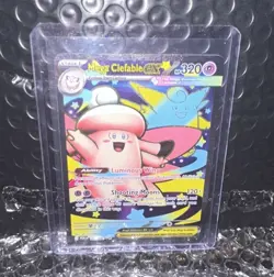 Mega Clefable EX Ultra Rare 103/088 Perfect Order Pokemon TCG - Image 1