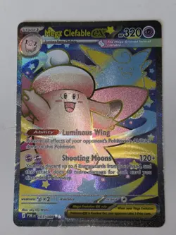 Mega Clefable EX 103/088 Ultra Rare Perfect Order Pokemon Card TCG Official - Image 3