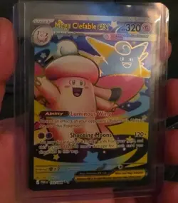 Pokemon TCG Mega Clefable ex 103/088 Secret Rare Full Art Perfect Order - Image 1