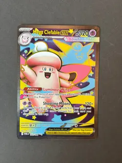Mega Clefable Ex - 103/088 - Full Art Rare - Pokemon Perfect Order TCG - Image 1