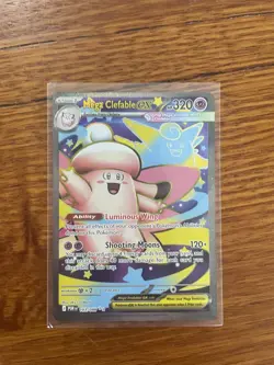Mega Clefable EX 103/088 Ultra Rare Perfect Order Pokemon Card Near Mint TCG - Image 1