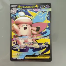 Mega Clefable EX 103/088 Ultra Rare Perfect Order Pokemon Card Near Mint TCG - Image 1