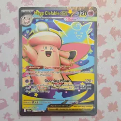 Pokemon TCG - Perfect Order 103/088 - Mega Clefable EX - Ultra Rare Full Art NM - Image 1