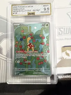 Pokemon TCG Shuckle Illustration Rare Mega Evolution Card 136/132 - Image 1