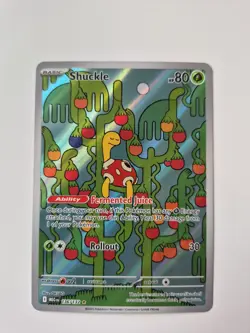 Pokemon TCG Shuckle Illustration Rare Mega Evolution Card 136/132 - Image 1