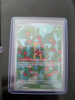 Pokemon TCG Shuckle Illustration Rare Mega Evolution Card 136/132 - Image 1