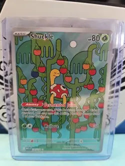 Pokemon TCG Shuckle Illustration Rare Mega Evolution Card 136/132 - Image 1