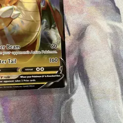 Pokemon TCG Dragonite v Holo Card 049/078 Pokemon Go Near Mint/Excellent Con. - Image 5