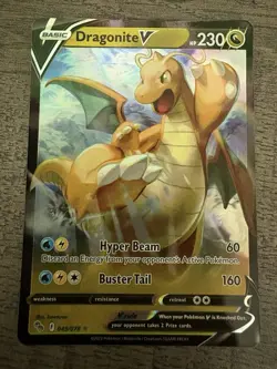 Pokemon TCG Dragonite v 049/078 Pokemon Go - Image 1