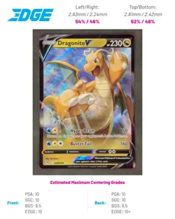 Dragonite V 049/078 Pokemon TCG Ultra Rare Pokemon GO Near Mint - Image 1