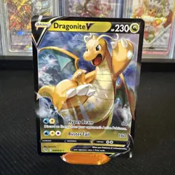 Pokemon TCG Dragonite V Pokemon Go 049/078 Holo Ultra Rare - Image 1