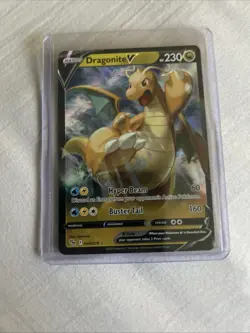 Pokemon TCG Dragonite v Pokemon Go 049/078 Holo Ultra Rare - Image 1