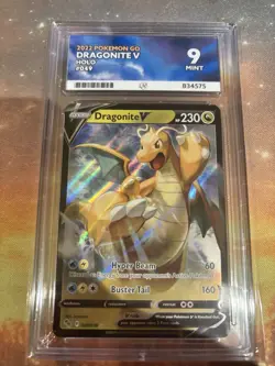 Pokemon TCG Dragonite V Pokemon Go 049/078 - ACE 9 MINT - Image 1