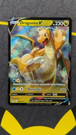 Dragonite V NM 049/078 Holo - PGO - Pokemon TCG - Image 1