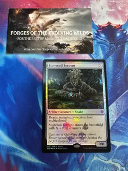 Stonecoil Serpent Foil Promo Eldraine - Image 1