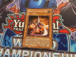 Mystic Swordsman LV2 SOD-EN011 1st Rare LP Yugioh Card - Image 1