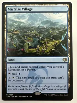 x1 Mistrise Village #261 | Tarkir: Dragonstorm | M | Magic MTG [freshpullsco] - Image 1
